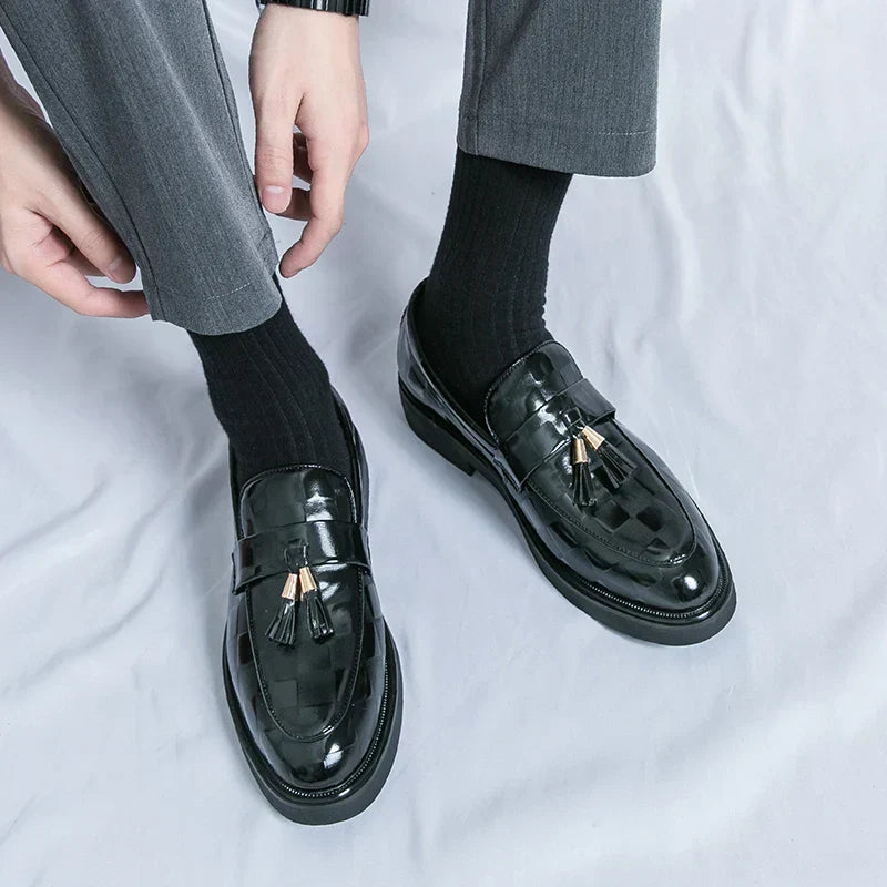 Loafer Nobre Quadriculado