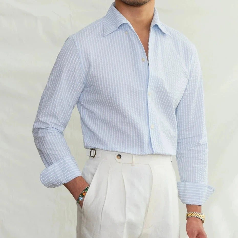 Camisa Castellano Azul Camisa Castellano Azul - Altair & Lane - Altair & Lane