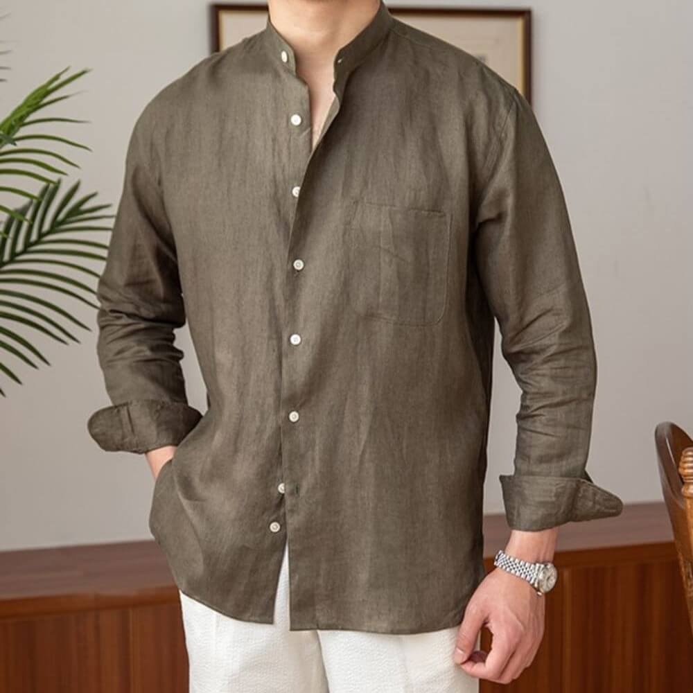 Camisa Lancaster Earth Camisa Lancaster Earth - Altair & Lane - Altair & Lane