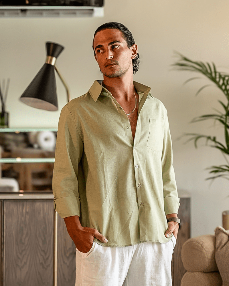 Camisa Linho Elegance Camisa Linho Elegance - Altair & Lane