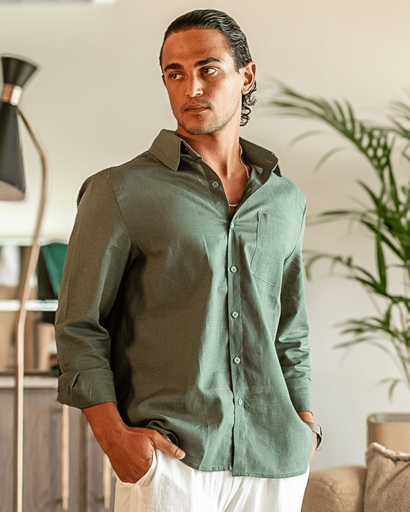 Camisa Linho Elegance Camisa Linho Elegance - Altair & Lane