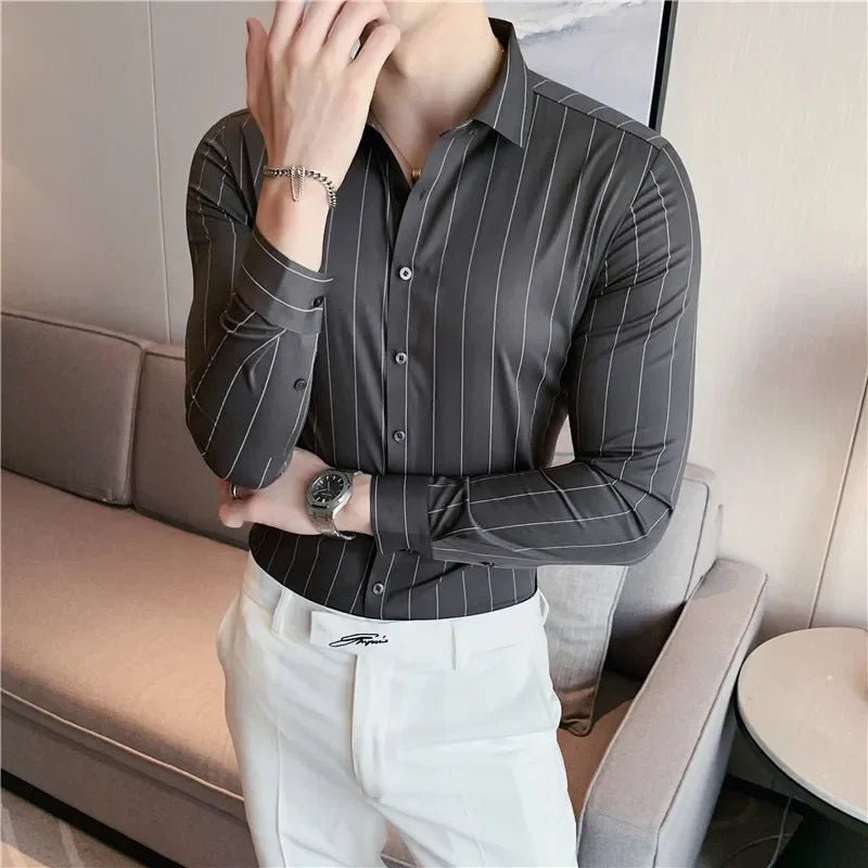 Camisa Masculina Blackline Élégance Camisa Masculina Blackline Élégance - Altair & Lane