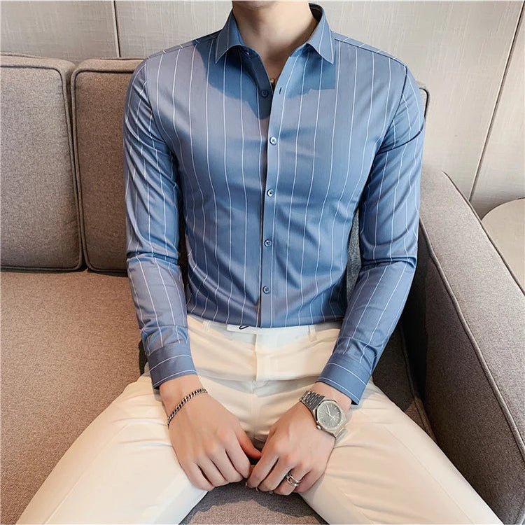 Camisa Masculina Blackline Élégance Camisa Masculina Blackline Élégance - Altair & Lane