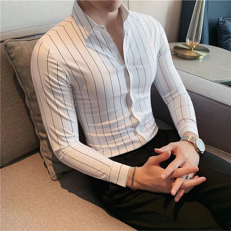 Camisa Masculina Blackline Élégance Camisa Masculina Blackline Élégance - Altair & Lane