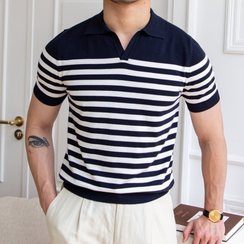 Camisa Polo Mariner Stripes Camisa Polo Mariner Stripes - Altair & Lane - Altair & Lane