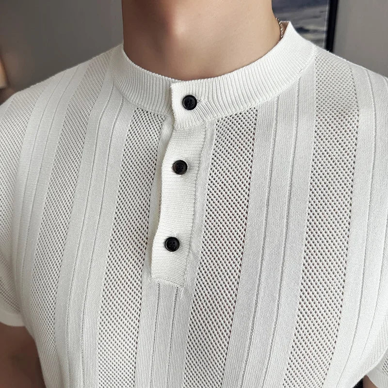 Camisa Polo Slim Texture por Camisa Polo Slim Texture - Altair & Lane