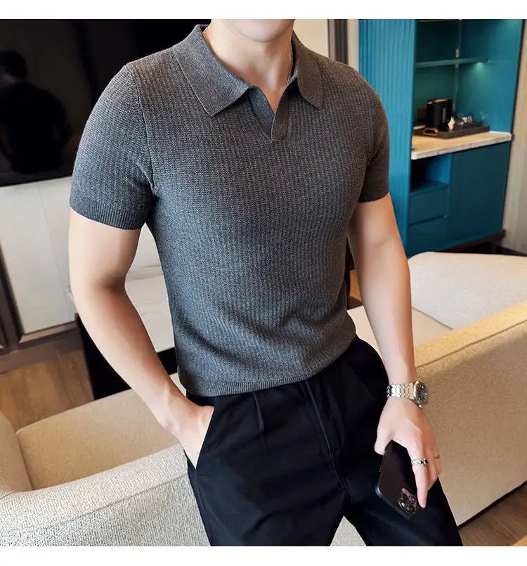 Camisa Polo Texturizada Marabella Camisa Polo Texturizada Marabella - Altair & Lane