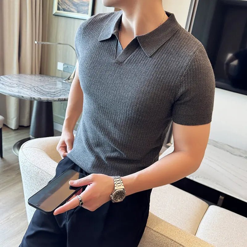 Camisa Polo Texturizada Marabella Camisa Polo Texturizada Marabella - Altair & Lane