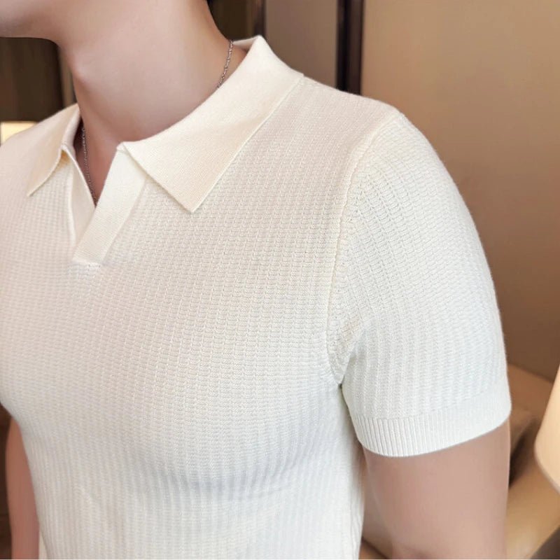 Camisa Polo Texturizada Marabella Camisa Polo Texturizada Marabella - Altair & Lane