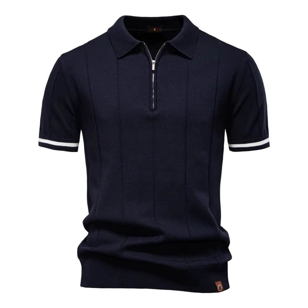 Camisa Polo Zip Camisa Polo Zip - Altair & Lane