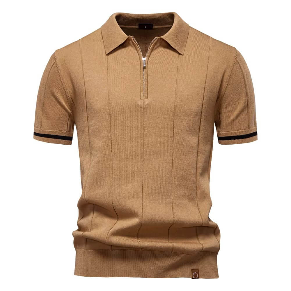 Camisa Polo Zip Camisa Polo Zip - Altair & Lane