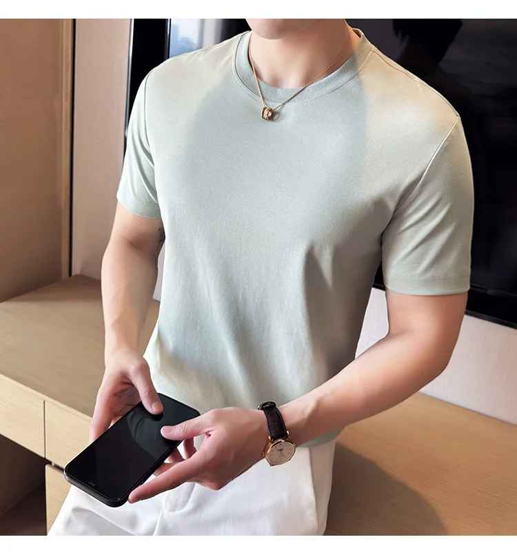 Camiseta Algodão Ultra Premium Gola Tradicional Camiseta Algodão Ultra Premium Gola Tradicional - Altair & Lane