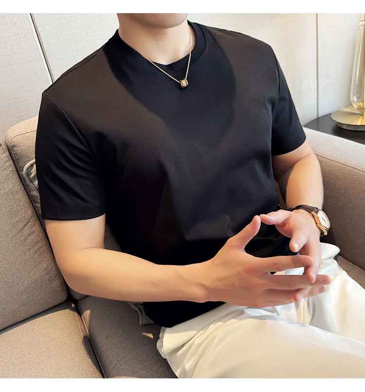 Camiseta Algodão Ultra Premium Gola Tradicional Camiseta Algodão Ultra Premium Gola Tradicional - Altair & Lane