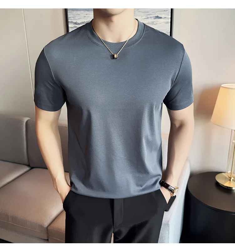 Camiseta Algodão Ultra Premium Gola Tradicional Camiseta Algodão Ultra Premium Gola Tradicional - Altair & Lane