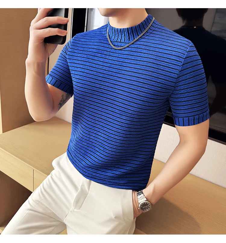 Camiseta Listrada Luxe Elevation Camiseta Listrada Luxe Elevation - Altair & Lane