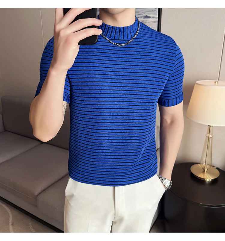 Camiseta Listrada Luxe Elevation Camiseta Listrada Luxe Elevation - Altair & Lane
