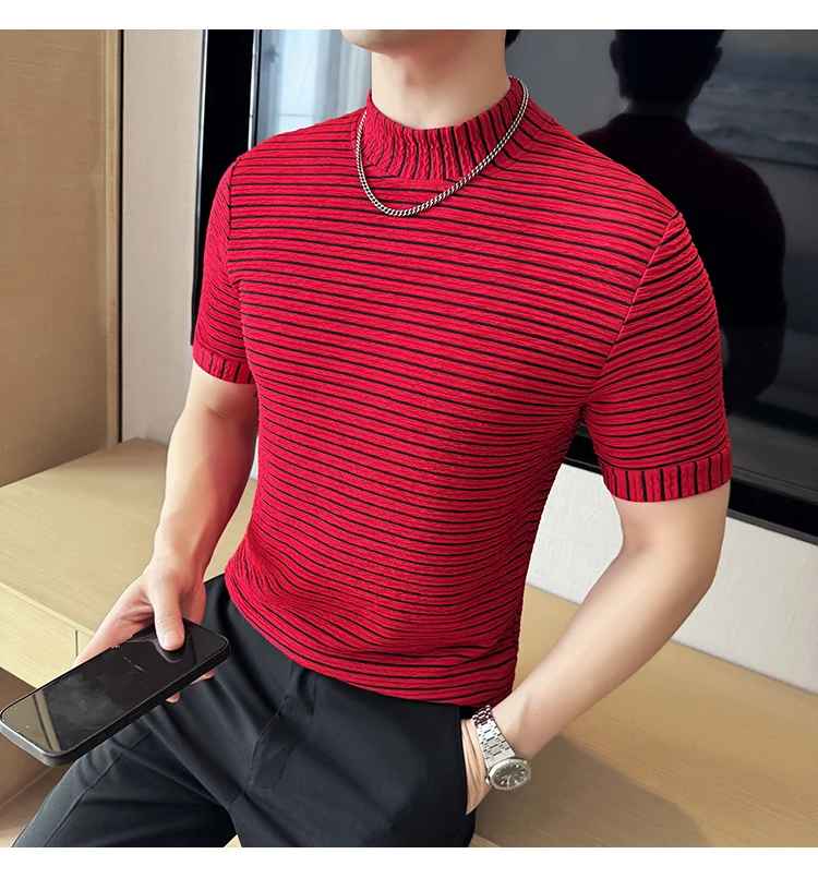 Camiseta Listrada Luxe Elevation Camiseta Listrada Luxe Elevation - Altair & Lane
