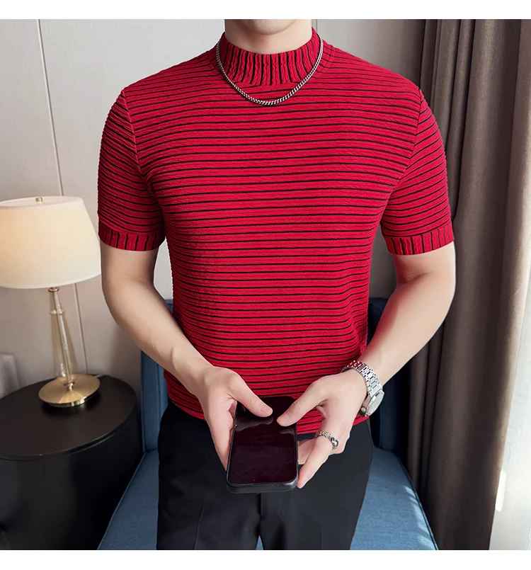 Camiseta Listrada Luxe Elevation Camiseta Listrada Luxe Elevation - Altair & Lane