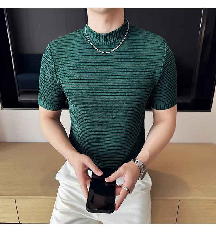 Camiseta Listrada Luxe Elevation Camiseta Listrada Luxe Elevation - Altair & Lane