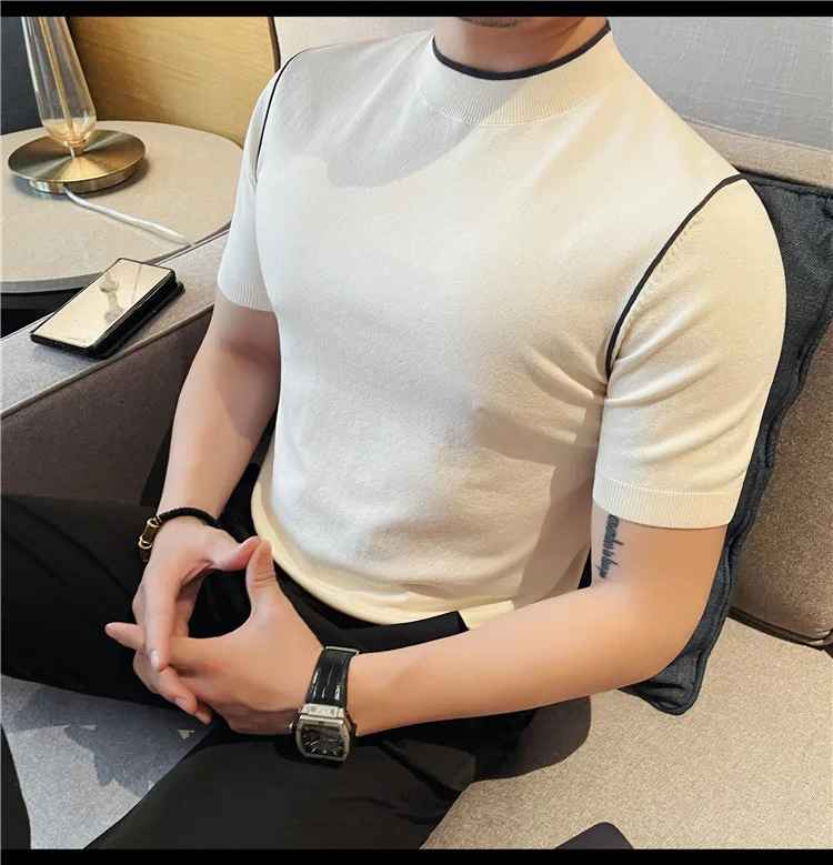 Camiseta Prime Stripe White por Camiseta Prime Stripe White - Altair & Lane