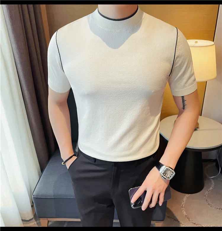 Camiseta Prime Stripe White por Camiseta Prime Stripe White - Altair & Lane