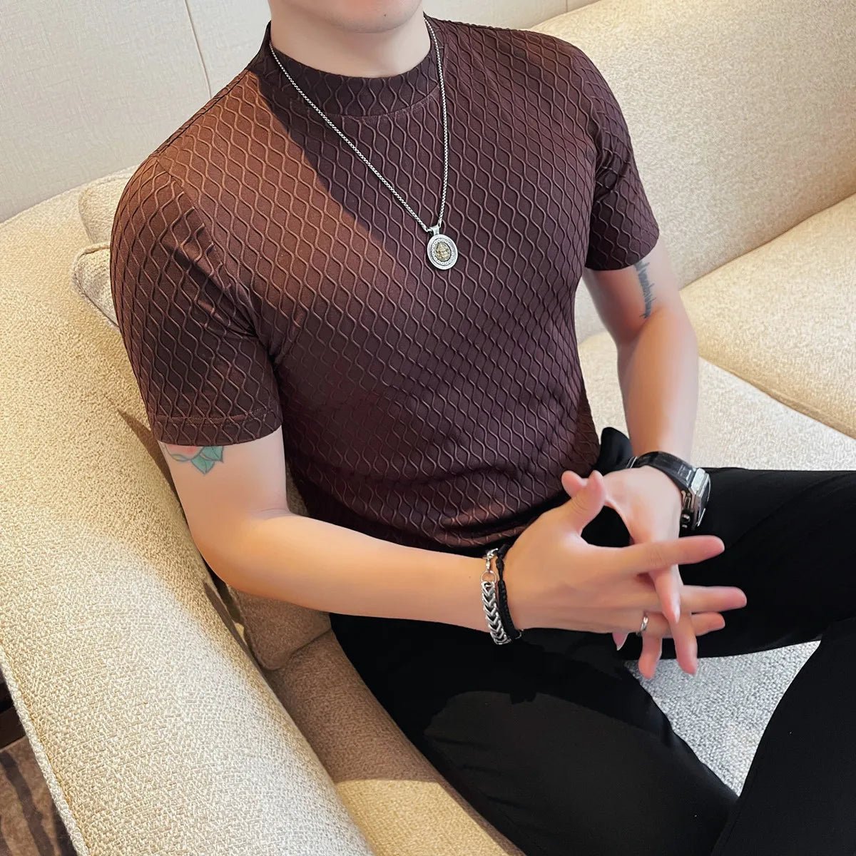 Camiseta Texturizada Moldé por Camiseta Texturizada Moldé - Altair & Lane