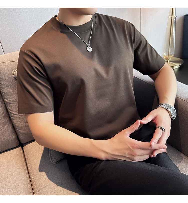 Camiseta Ultra Cotton Premium Gola Dupla Camiseta Ultra Cotton Premium Gola Dupla - Altair & Lane