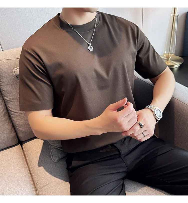 Camiseta Ultra Cotton Premium Gola Dupla Camiseta Ultra Cotton Premium Gola Dupla - Altair & Lane