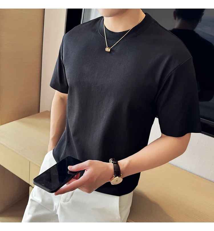 Camiseta Ultra Cotton Premium Gola Dupla Camiseta Ultra Cotton Premium Gola Dupla - Altair & Lane