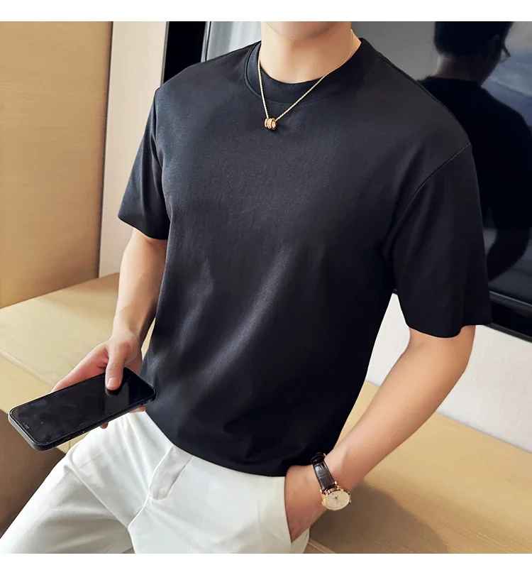 Camiseta Ultra Cotton Premium Gola Dupla Camiseta Ultra Cotton Premium Gola Dupla - Altair & Lane