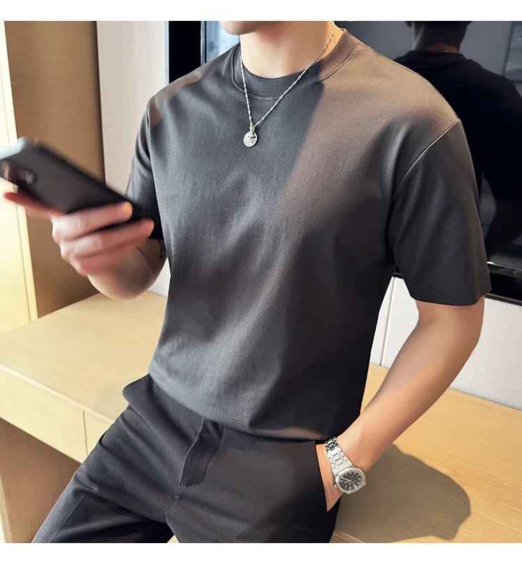 Camiseta Ultra Cotton Premium Gola Dupla Camiseta Ultra Cotton Premium Gola Dupla - Altair & Lane