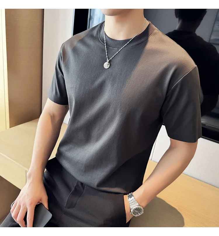 Camiseta Ultra Cotton Premium Gola Dupla Camiseta Ultra Cotton Premium Gola Dupla - Altair & Lane