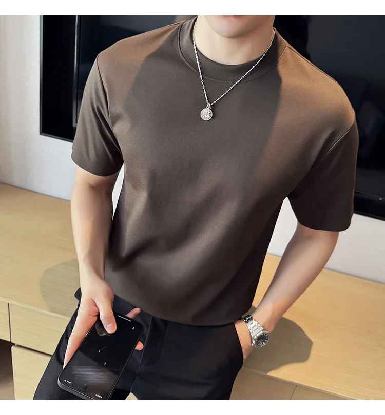 Camiseta Ultra Cotton Premium Gola Dupla Camiseta Ultra Cotton Premium Gola Dupla - Altair & Lane