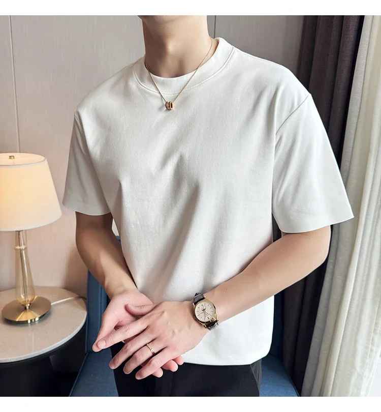 Camiseta Ultra Cotton Premium Gola Dupla Camiseta Ultra Cotton Premium Gola Dupla - Altair & Lane