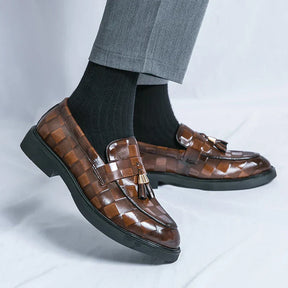 Loafer Nobre Quadriculado