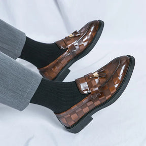 Loafer Nobre Quadriculado