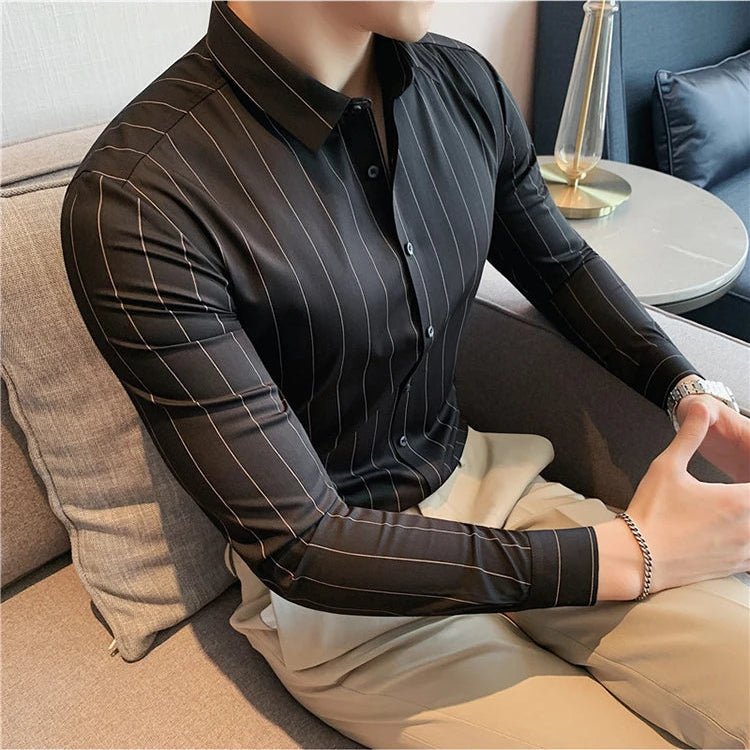 Camisa Masculina Blackline Élégance Camisa Masculina Blackline Élégance - Altair & Lane