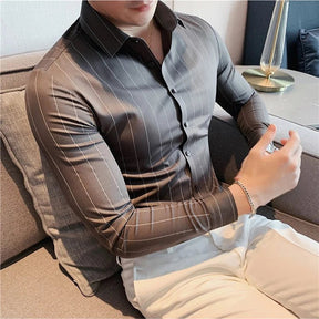 Camisa Masculina Blackline Élégance Camisa Masculina Blackline Élégance - Altair & Lane