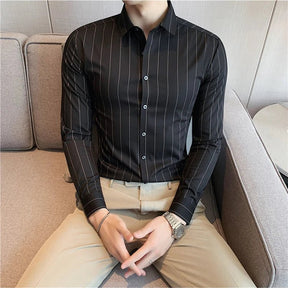 Camisa Masculina Blackline Élégance Camisa Masculina Blackline Élégance - Altair & Lane