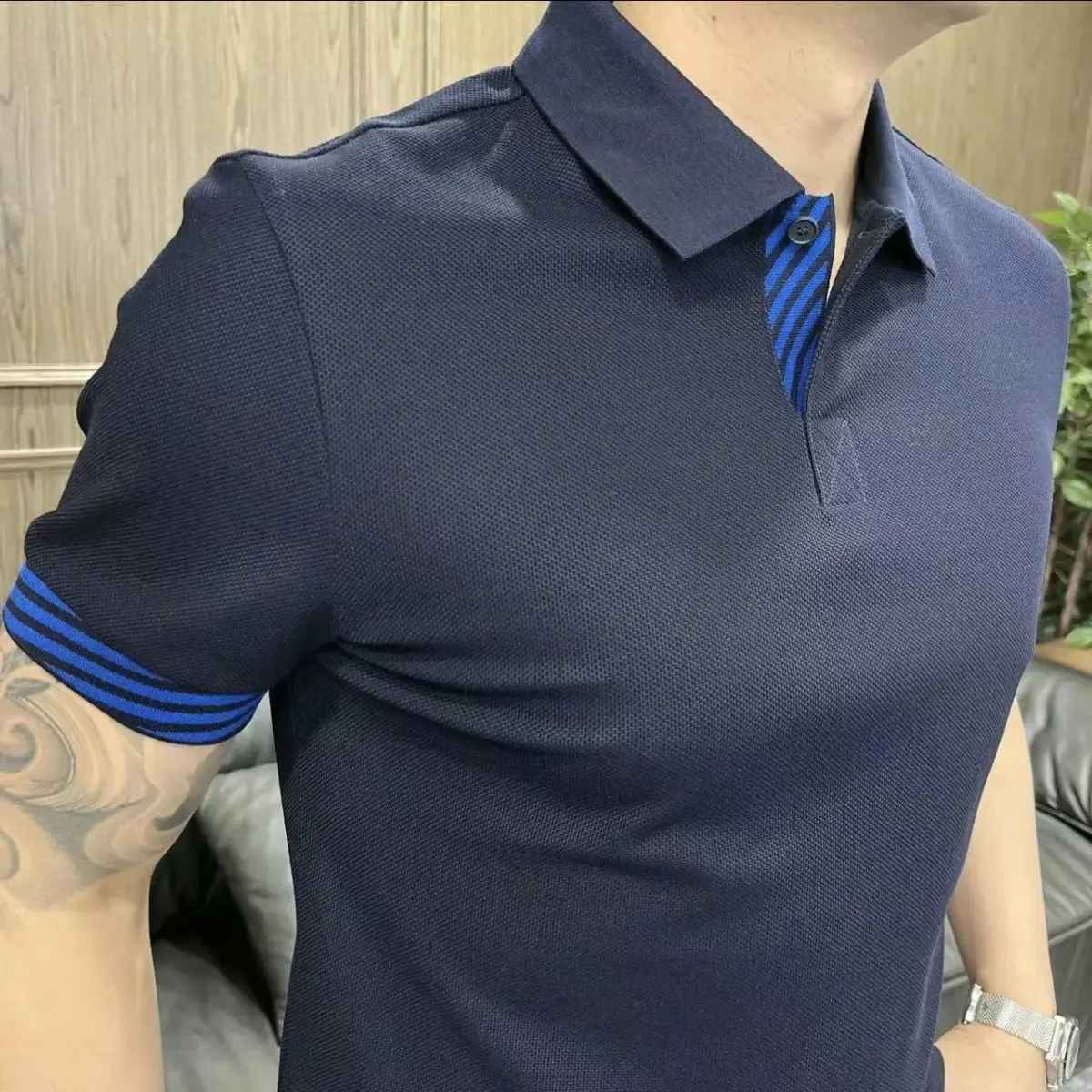 Camisa Polo Maritime Elegance Camisa Polo Maritime Elegance - Altair & Lane