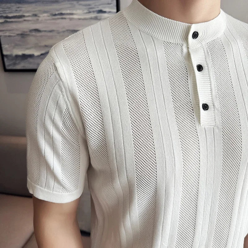 Camisa Polo Slim Texture por Camisa Polo Slim Texture - Altair & Lane