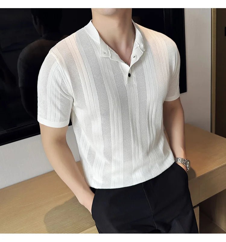 Camisa Polo Slim Texture por Camisa Polo Slim Texture - Altair & Lane