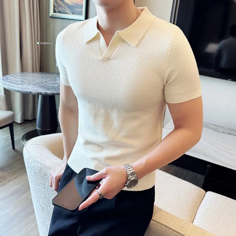 Camisa Polo Texturizada Marabella Camisa Polo Texturizada Marabella - Altair & Lane