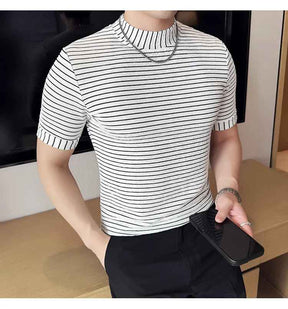 Camiseta Listrada Luxe Elevation Camiseta Listrada Luxe Elevation - Altair & Lane