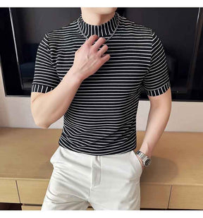 Camiseta Listrada Luxe Elevation Camiseta Listrada Luxe Elevation - Altair & Lane