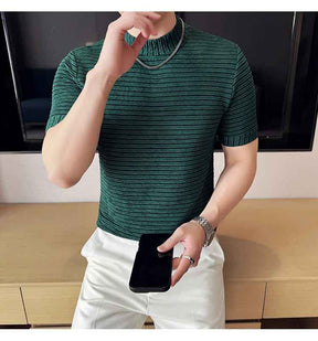 Camiseta Listrada Luxe Elevation Camiseta Listrada Luxe Elevation - Altair & Lane
