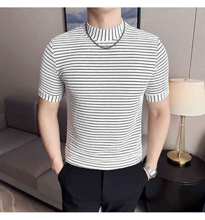 Camiseta Listrada Luxe Elevation Camiseta Listrada Luxe Elevation - Altair & Lane