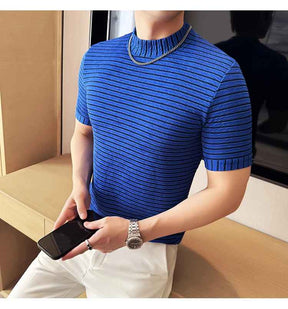 Camiseta Listrada Luxe Elevation Camiseta Listrada Luxe Elevation - Altair & Lane