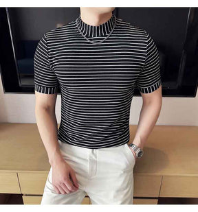 Camiseta Listrada Luxe Elevation Camiseta Listrada Luxe Elevation - Altair & Lane