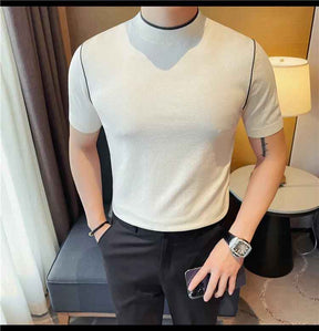 Camiseta Prime Stripe Grey por Camiseta Prime Stripe Grey - Altair & Lane